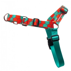 PEITORAL ANTI PUXAO PARA CACHORROS HONEY - TAM P